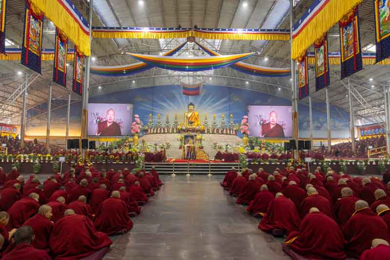 The 40th Kagyu Mönlam Chenmo Begins in Bodhgaya