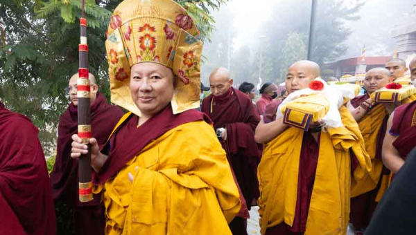 Kagyu Monlam Day Five: Paying Homage to the Kangyur
